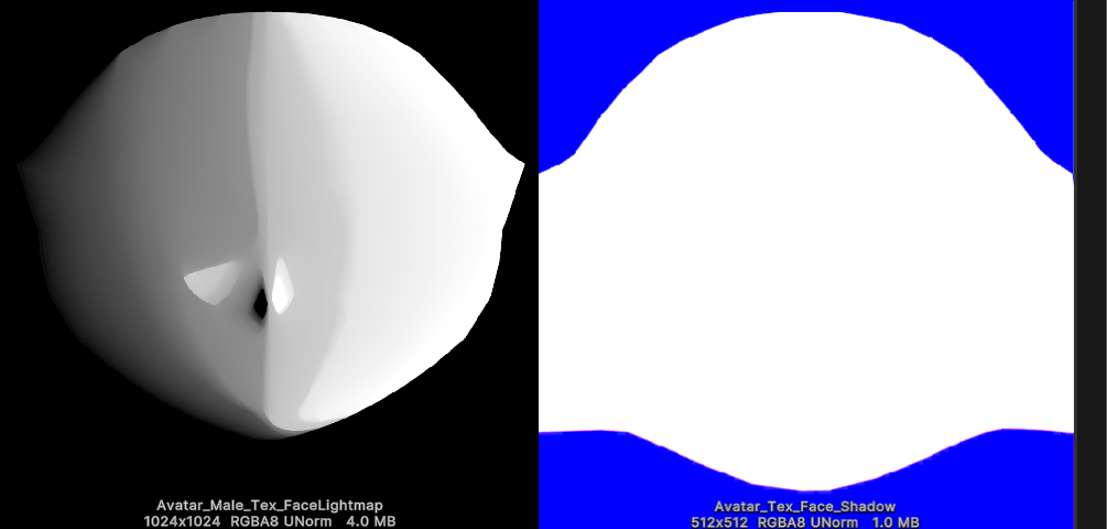 SDF贴图和面部阴影范围